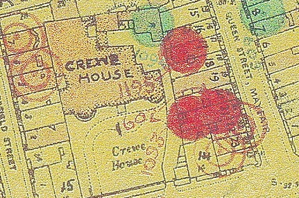 Photo:Bomb Map: Queen Street W1
