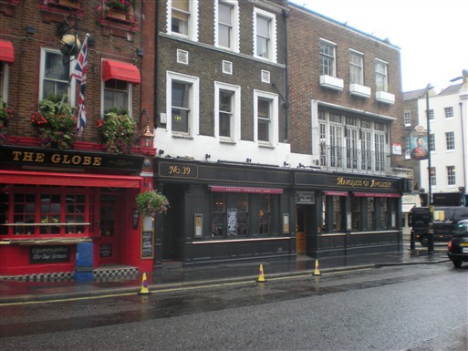 Photo:Marquess of Anglesey restaurant, 39 Bow Street, 2012