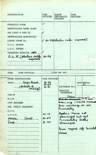 Photo:Permanent Record, 145 Piccadilly, 7 October 1940