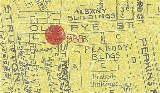 Photo:Old Pye Street SW1: Bomb Map