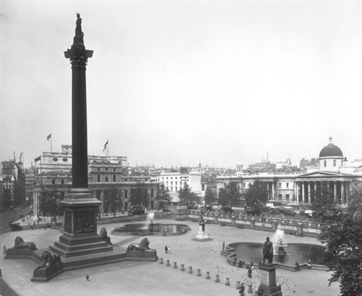 Photo:National Gallery and Trafalgar Square