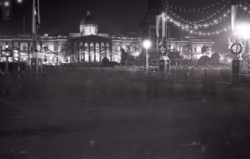 Photo:The National Gallery (night view from Trafalgar Square)