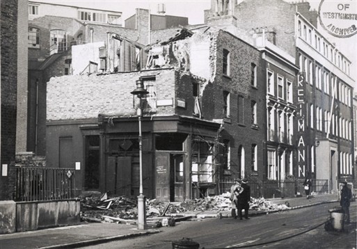 Photo:Regency Street SW1, December 1940