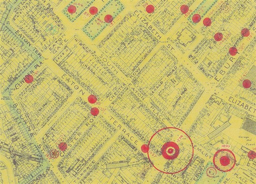 Photo:Bomb Map: Eaton Terrace