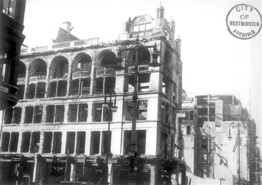 Photo:Incendiary Damage to John Lewis (West House), 18 September 1940
