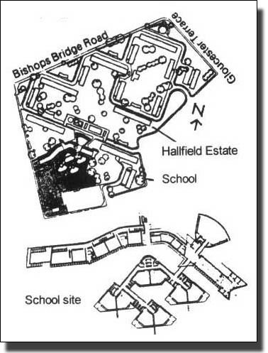 Photo:Hallfield Estate School Site