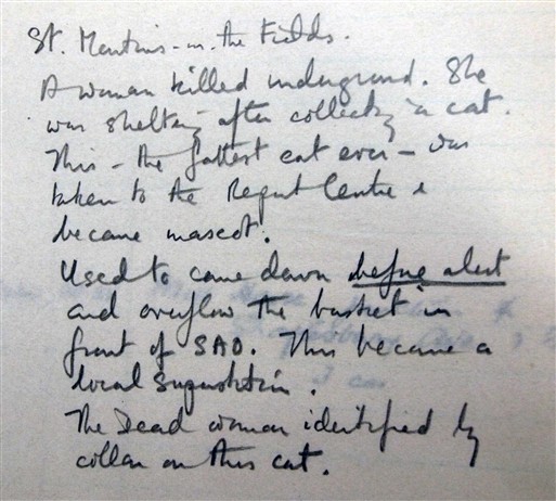 Photo:St-Martin's-in-the-Fields Bomb Report, November 1940