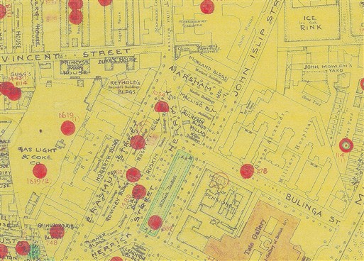 Photo:Bomb Map: Turner Buildings