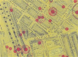 Photo:Bomb Map: V1 strike on Peabody Buildings