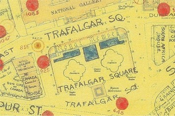 Photo:Bomb Map: Trafalgar Square